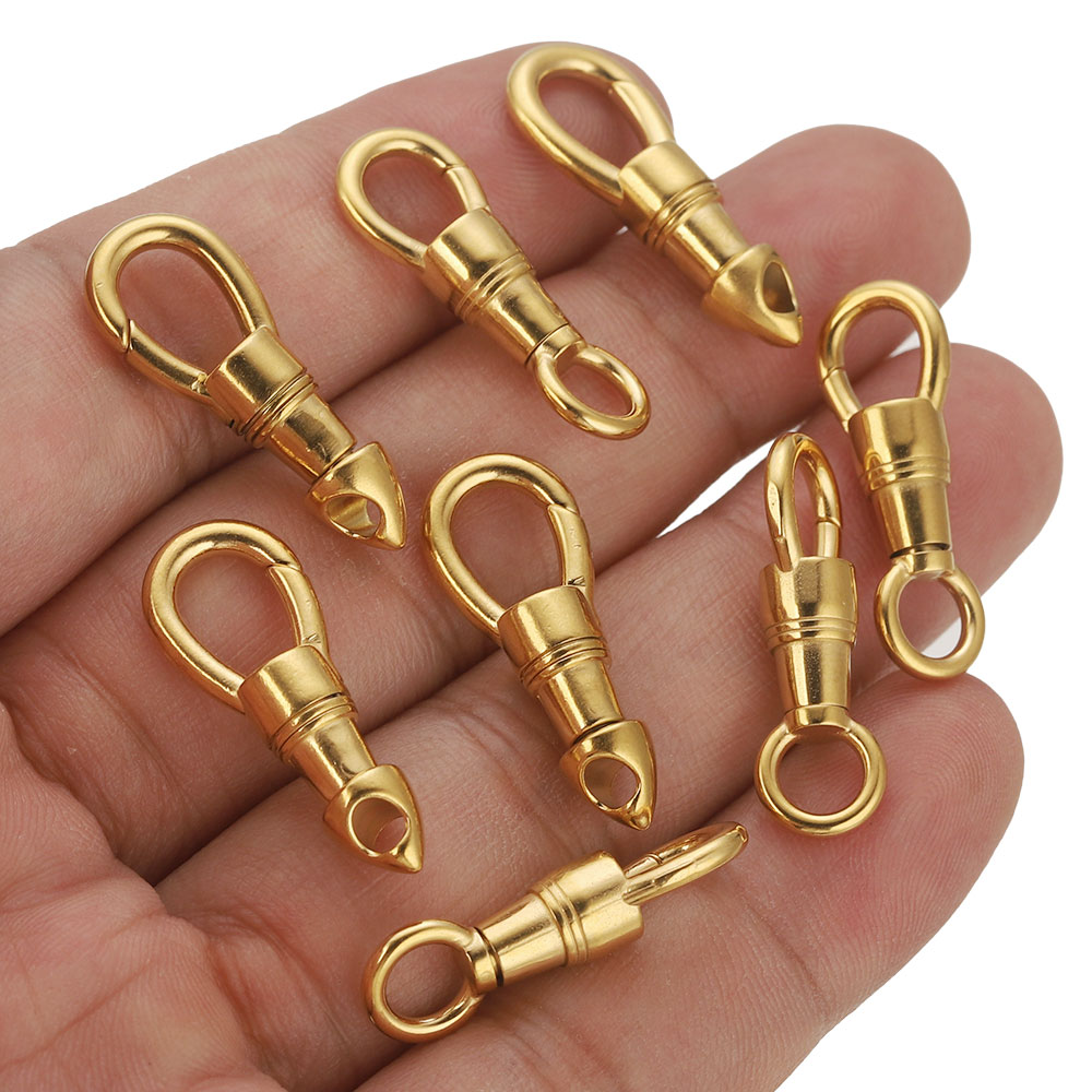 Jewelry Making Articles - 2pcs/lot Stainless Steel Bag Key Chain