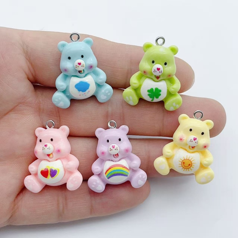 Jewelry Making With Resin - 10pcs cartoon animal charm pendant DIY