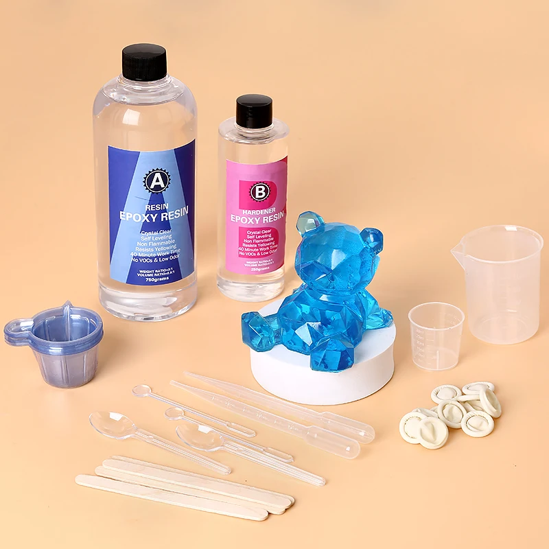 Jewelry Making Gloves - Epoxy Resin Kit Crystal Clear Easy