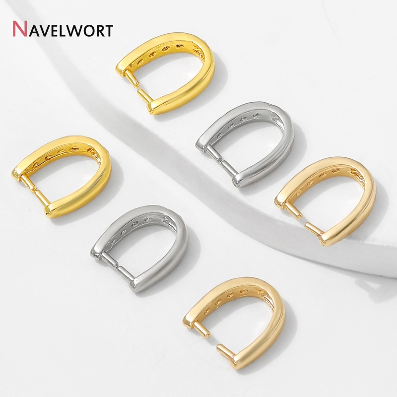 Jewelry Making Metal Supplies - 14K Gold Plated Brass Metal Inlaid