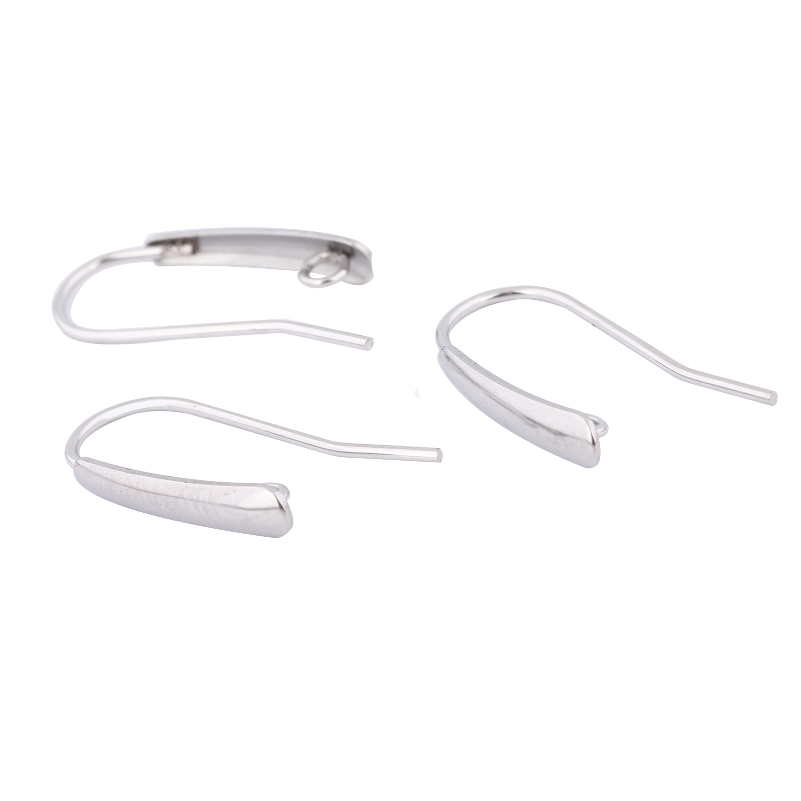 Jewelry Making Metal Supplies - 40pcs Stainless Steel Earring Hooks Findings