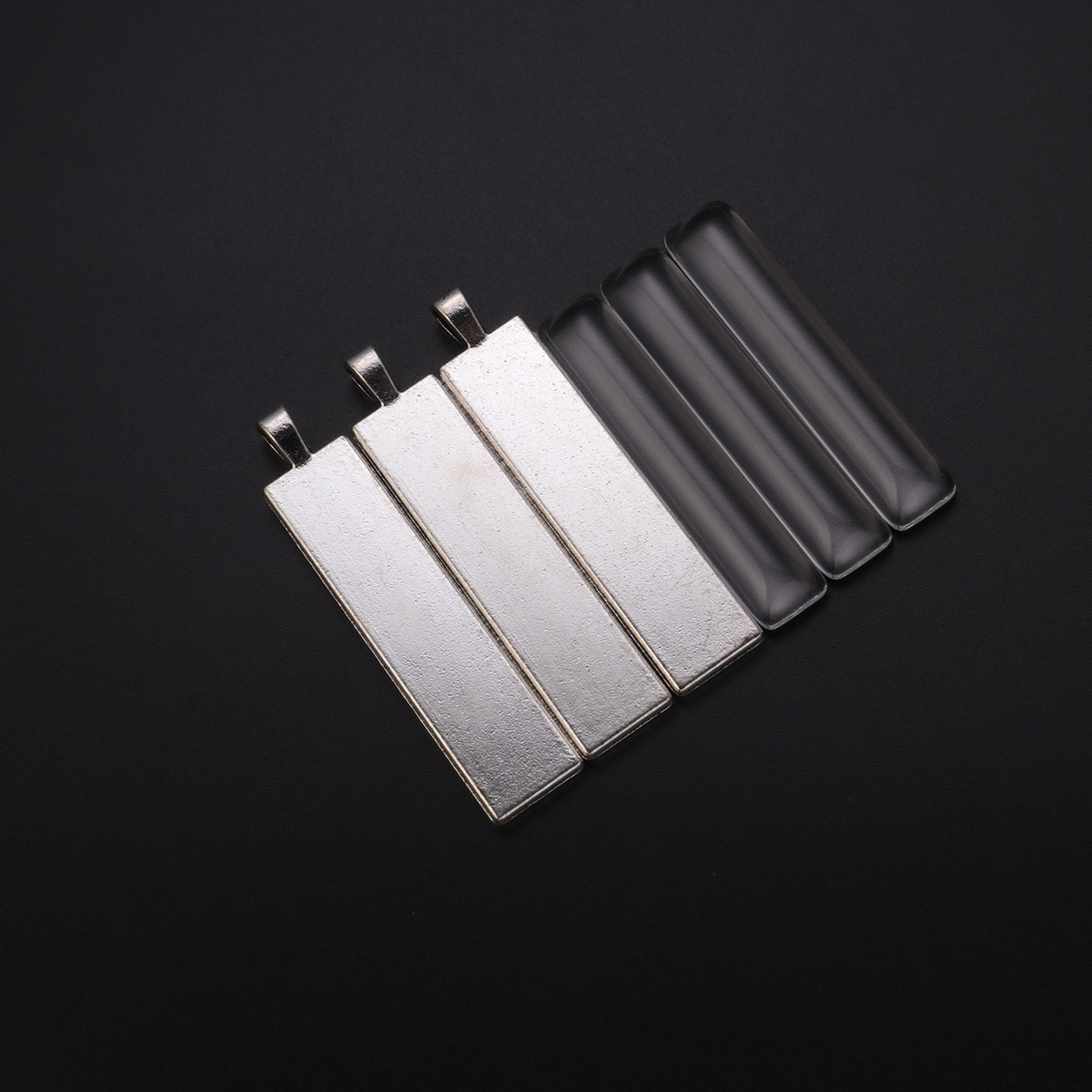 Jewelry Making With Resin - 10Pcs Timeless Gem Pendant Trays Silver