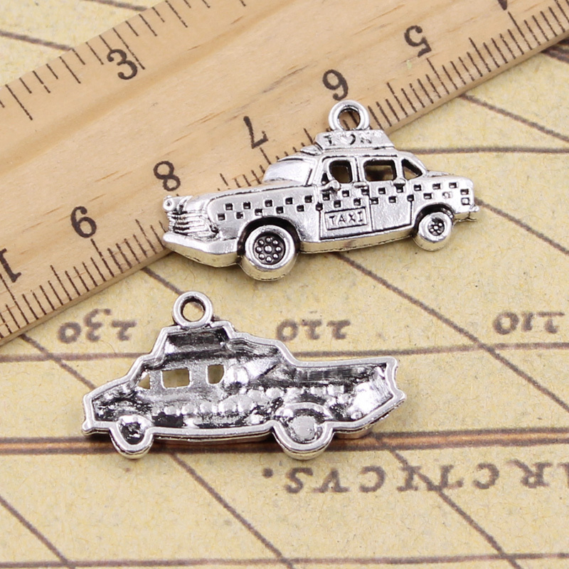 15pcs Charms New York Taxi Car - Jewelry Making York ulasan dan harga