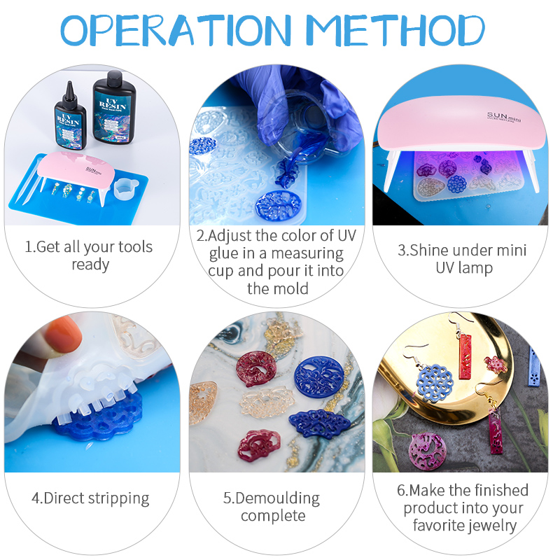 100/200/300g UV Resin Hard Typ - Jewelry Making Glue ulasan dan harga