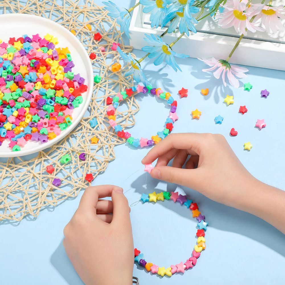 500pcs DIY Handmade Beaded Chi - Jewelry Making 4 Year Old ulasan dan harga