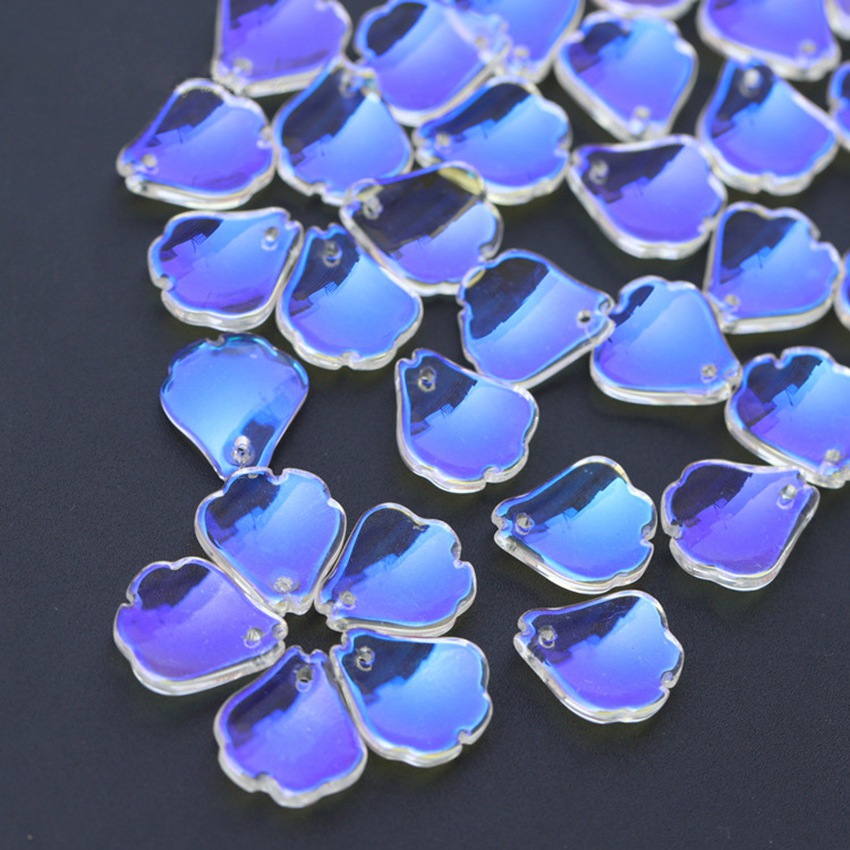 10pcs Clear Aurora Moonlight C - Jewelry Making Qc ulasan dan harga