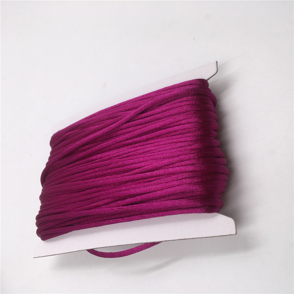 2mm Braided Macrame Silk Macra - Memory Wire Bracelet ulasan dan harga