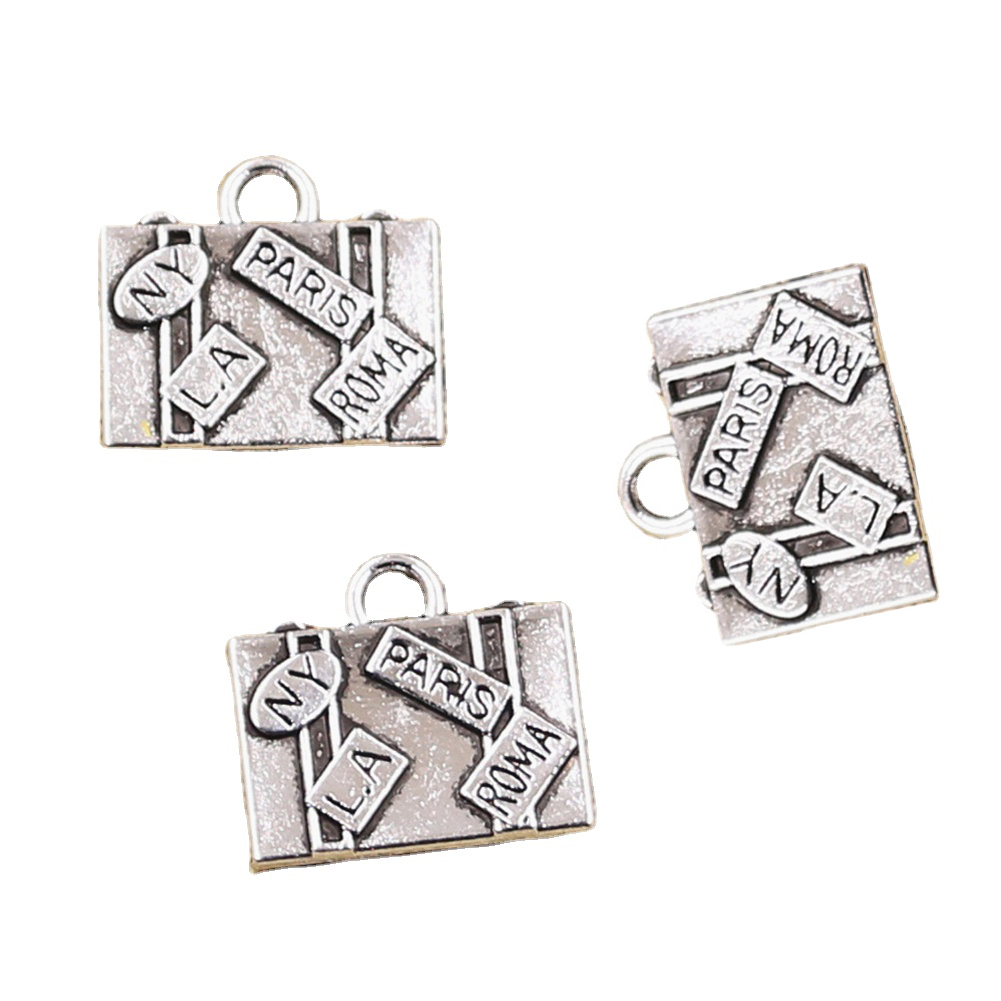 10pcs Charms Travel Bags New Y - Jewelry Making York ulasan dan harga
