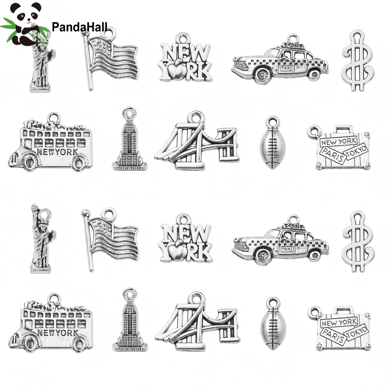 PandaHall 100Pcs 10 Styles Ame - Jewelry Making York ulasan dan harga