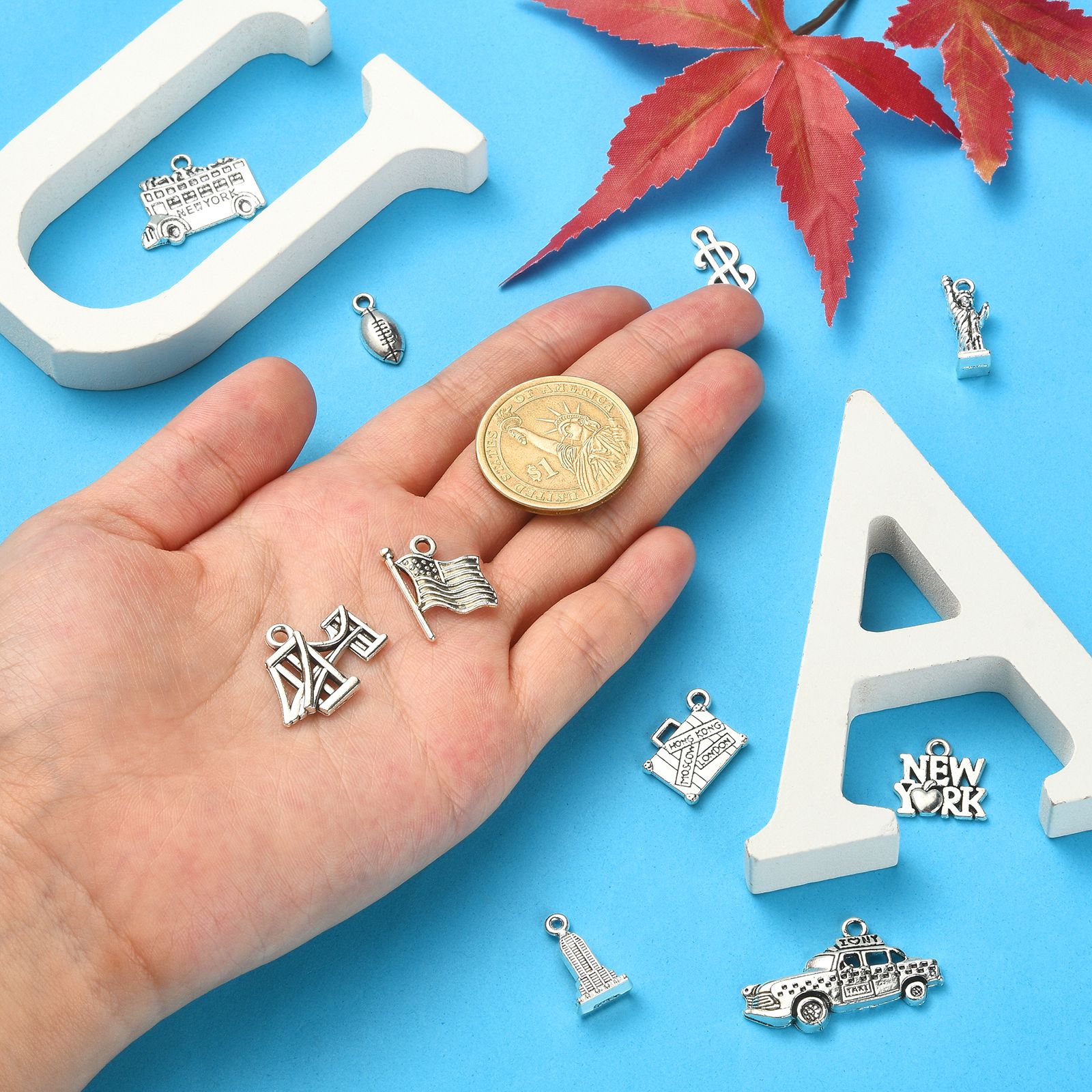 PandaHall 100Pcs 10 Styles Ame - Jewelry Making York ulasan dan harga