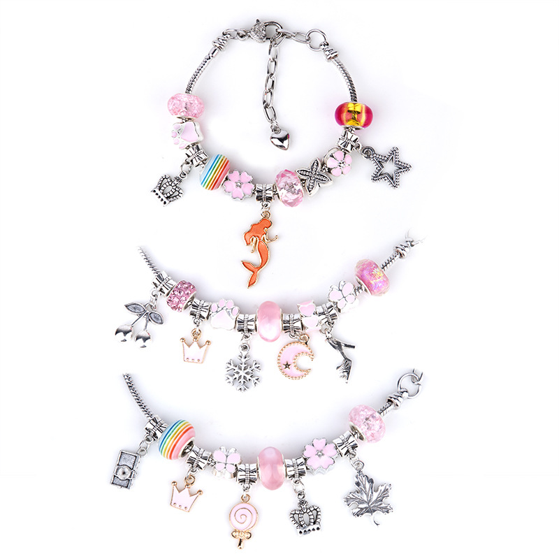 ﻿Girls DIY Bracelet Making Ki - Jewelry Making Qc ulasan dan harga