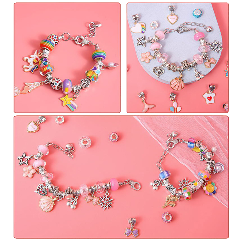 ﻿Girls DIY Bracelet Making Ki - Jewelry Making Qc ulasan dan harga