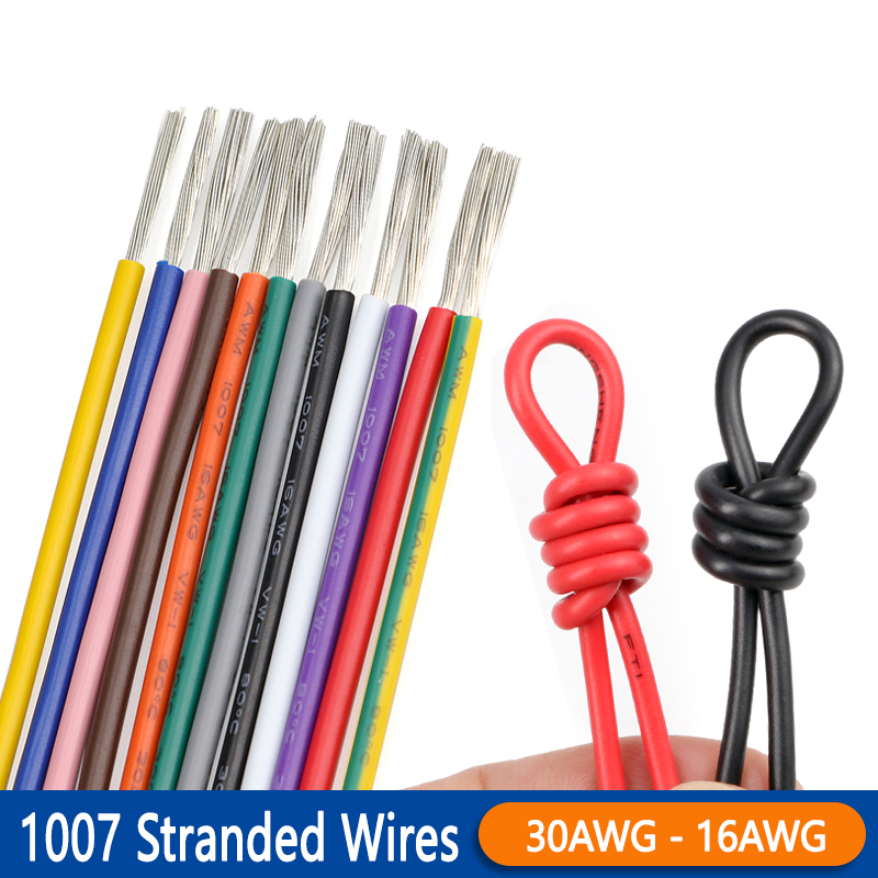20/50m Multi-Stranded 1007 Ele - Wire 22 Gauge Copper ulasan dan harga