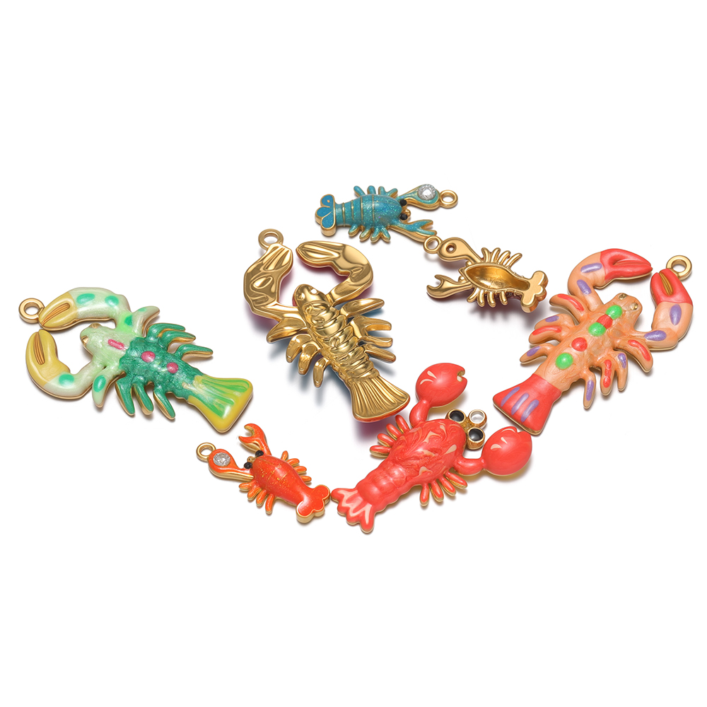4Pcs Stainless Steel Summer Oc - Jewelry Making 4 Year Old ulasan dan harga