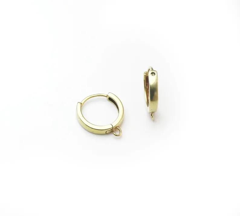 10pcs Brass Ear Hoops, Leverba - Jewelry Making Articles ulasan dan harga