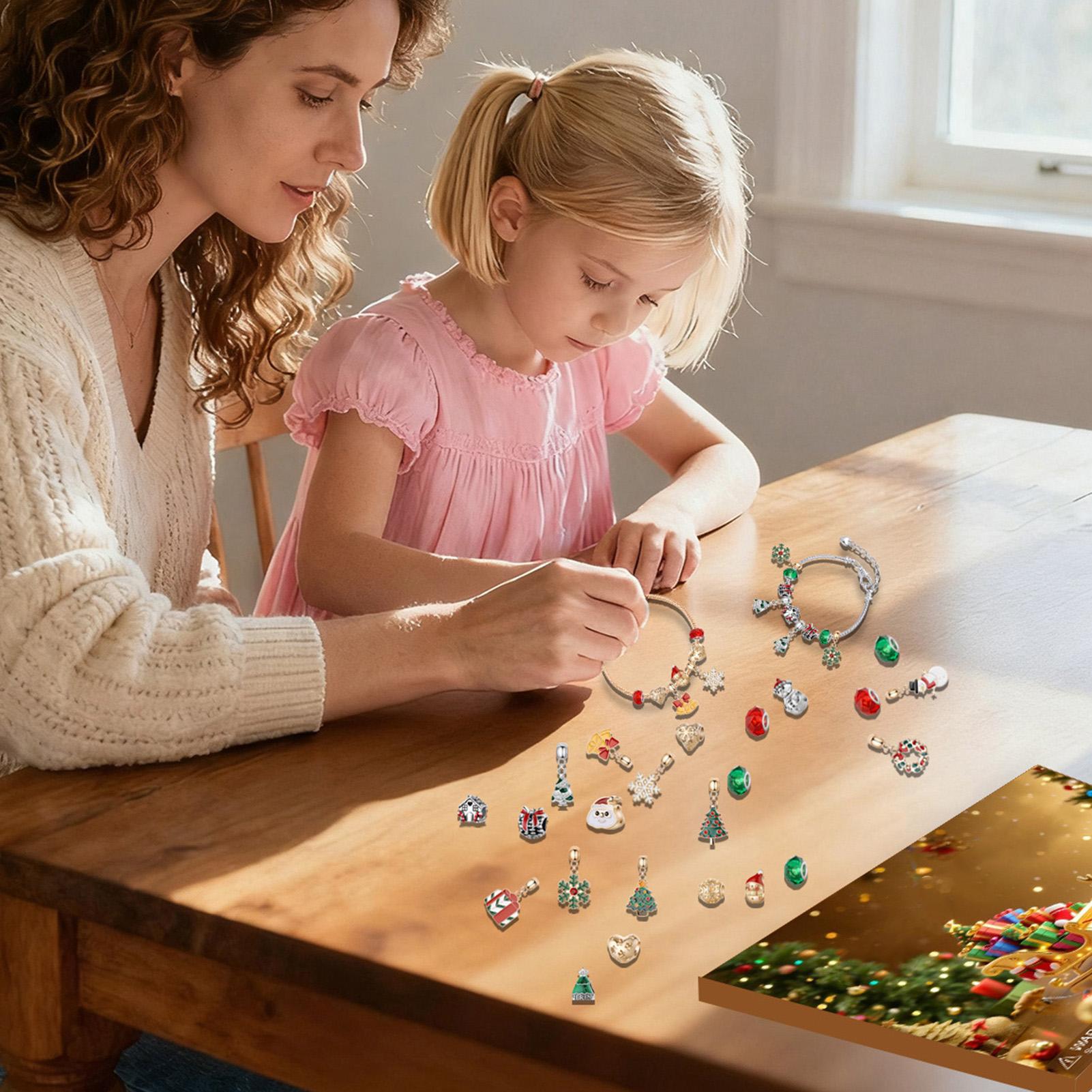Calendar Advent Charm 24-Days  - Jewelry Making Advent Calendar ulasan dan harga