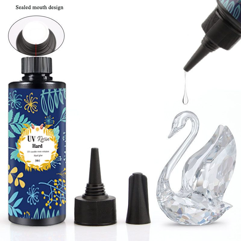 100g UV Resin Clear,Hard,Upgra - Jewelry Making Glue ulasan dan harga