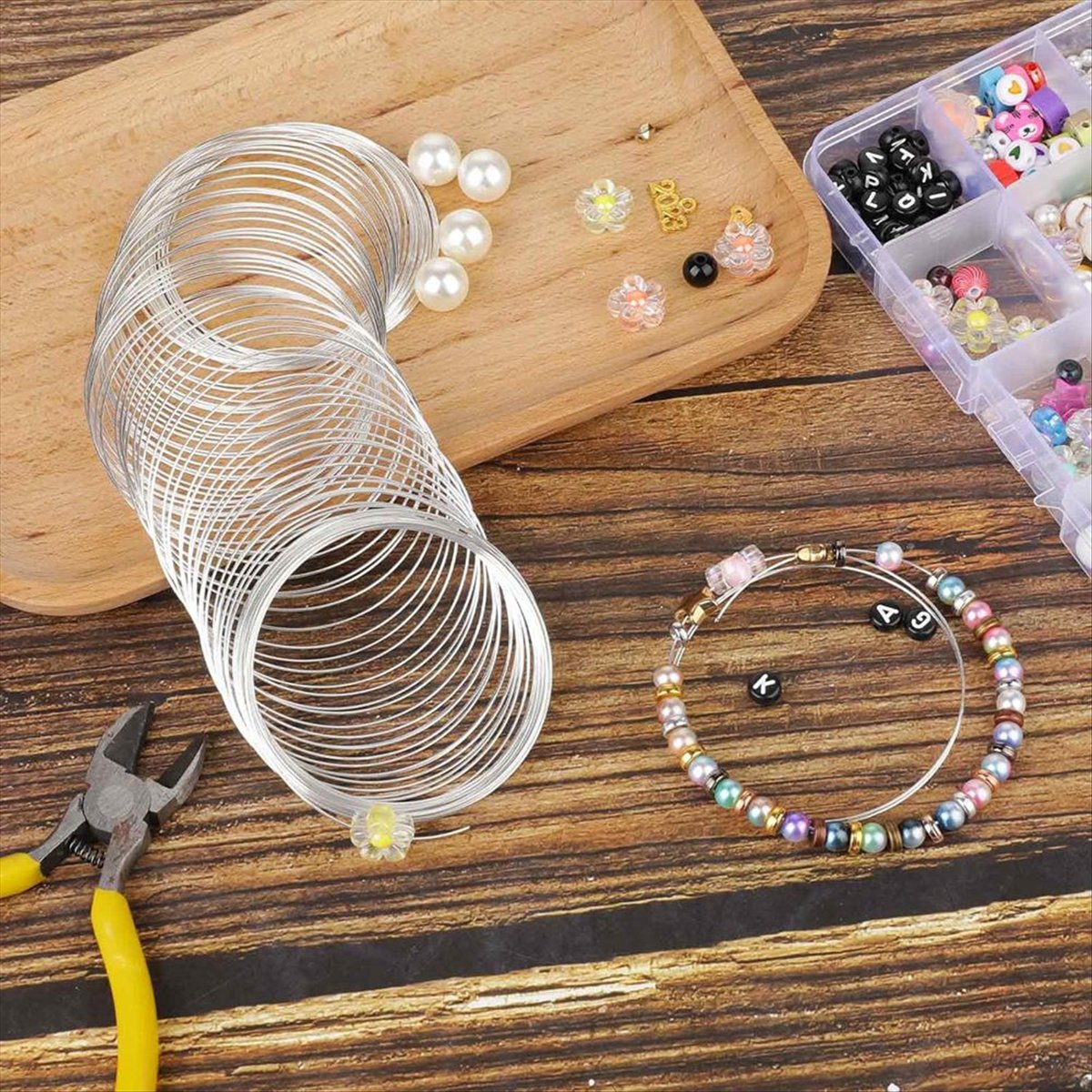 【COUPON!】{0}300 Loop Bracelet  - Memory Wire Bracelet ulasan dan harga