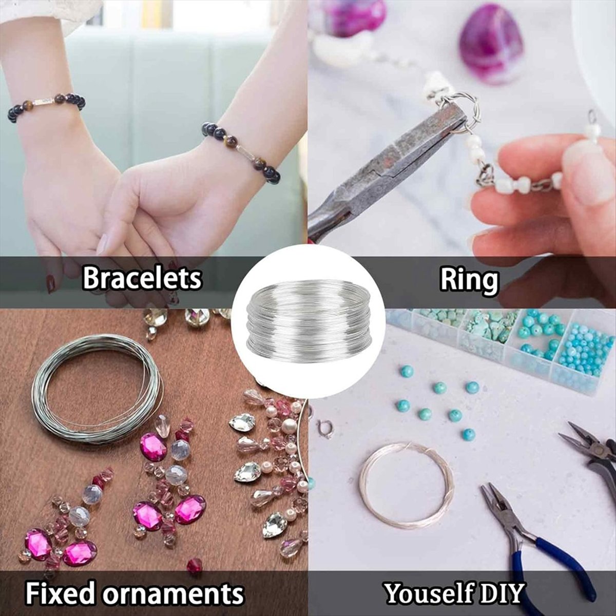 【COUPON!】{0}300 Loop Bracelet  - Memory Wire Bracelet ulasan dan harga