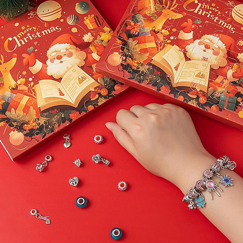 24 Days Christmas Jewelry Adve - Jewelry Making Advent Calendar ulasan dan harga