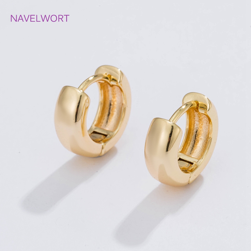 6 Sizes Gold Plated Circle Hoo - Jewelry Making Articles ulasan dan harga
