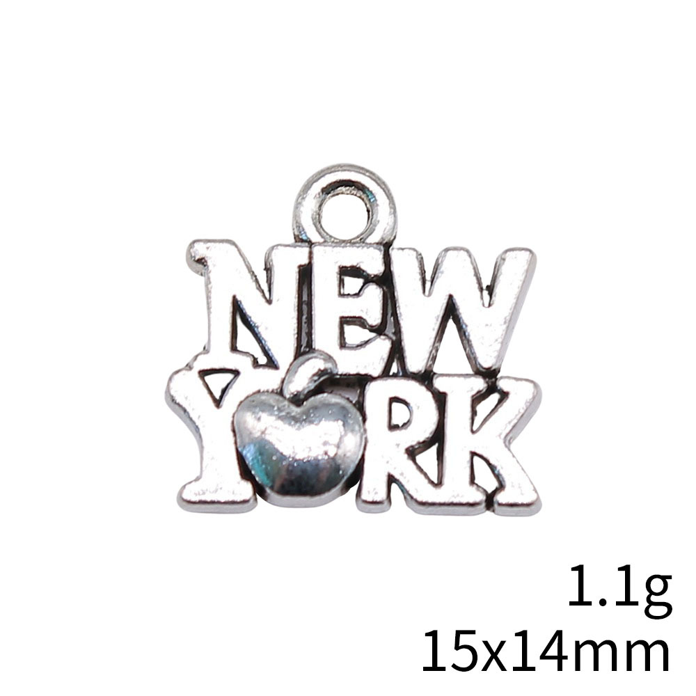 40pcs 15x14mm(0.59x0.55inch) A - Jewelry Making York ulasan dan harga