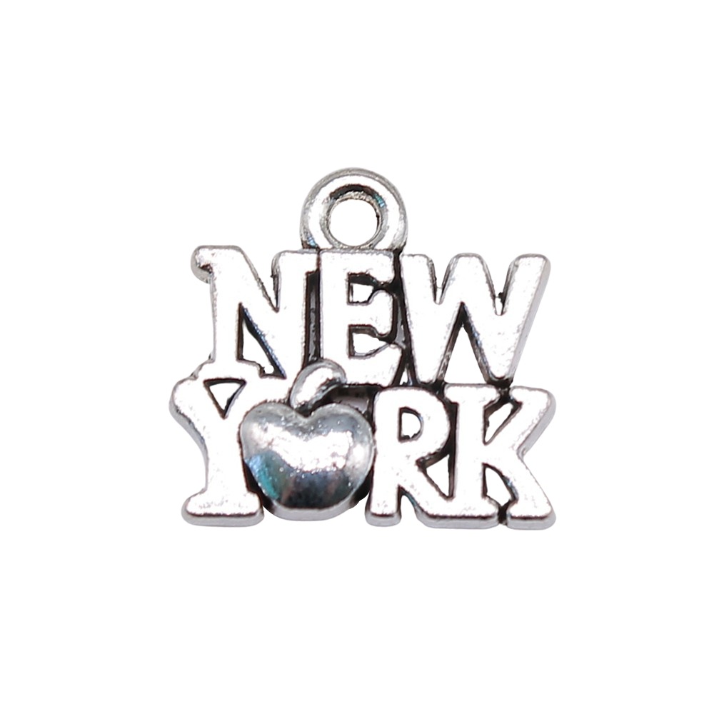 40pcs 15x14mm(0.59x0.55inch) A - Jewelry Making York ulasan dan harga