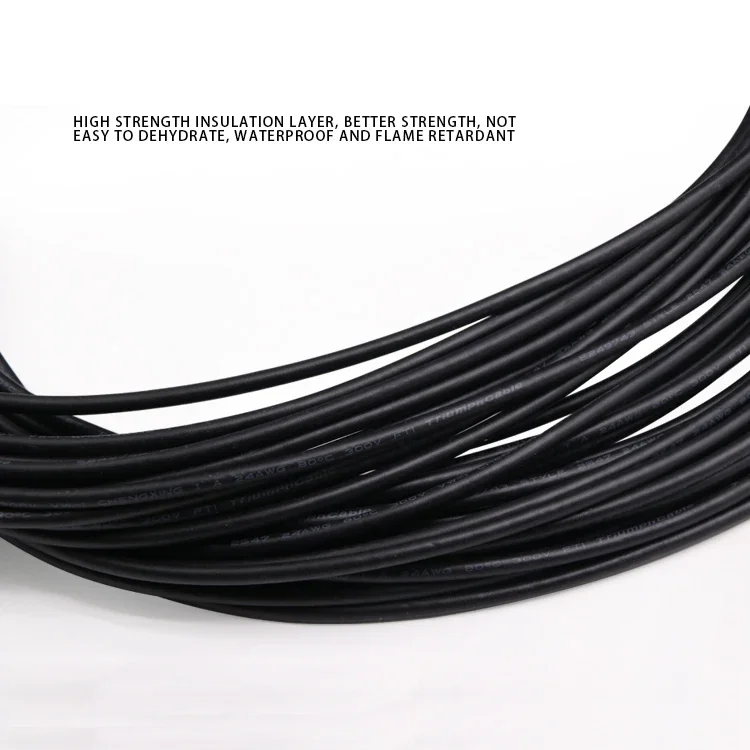 5/10m UL2547 Shielded Wire 30  - Wire 22 Gauge Copper ulasan dan harga