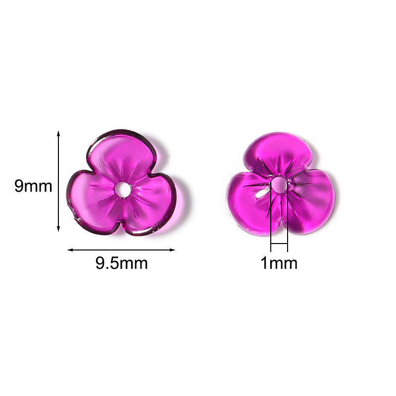 20pcs/lot Transparent Resin Pe - Jewelry Making With Resin ulasan dan harga