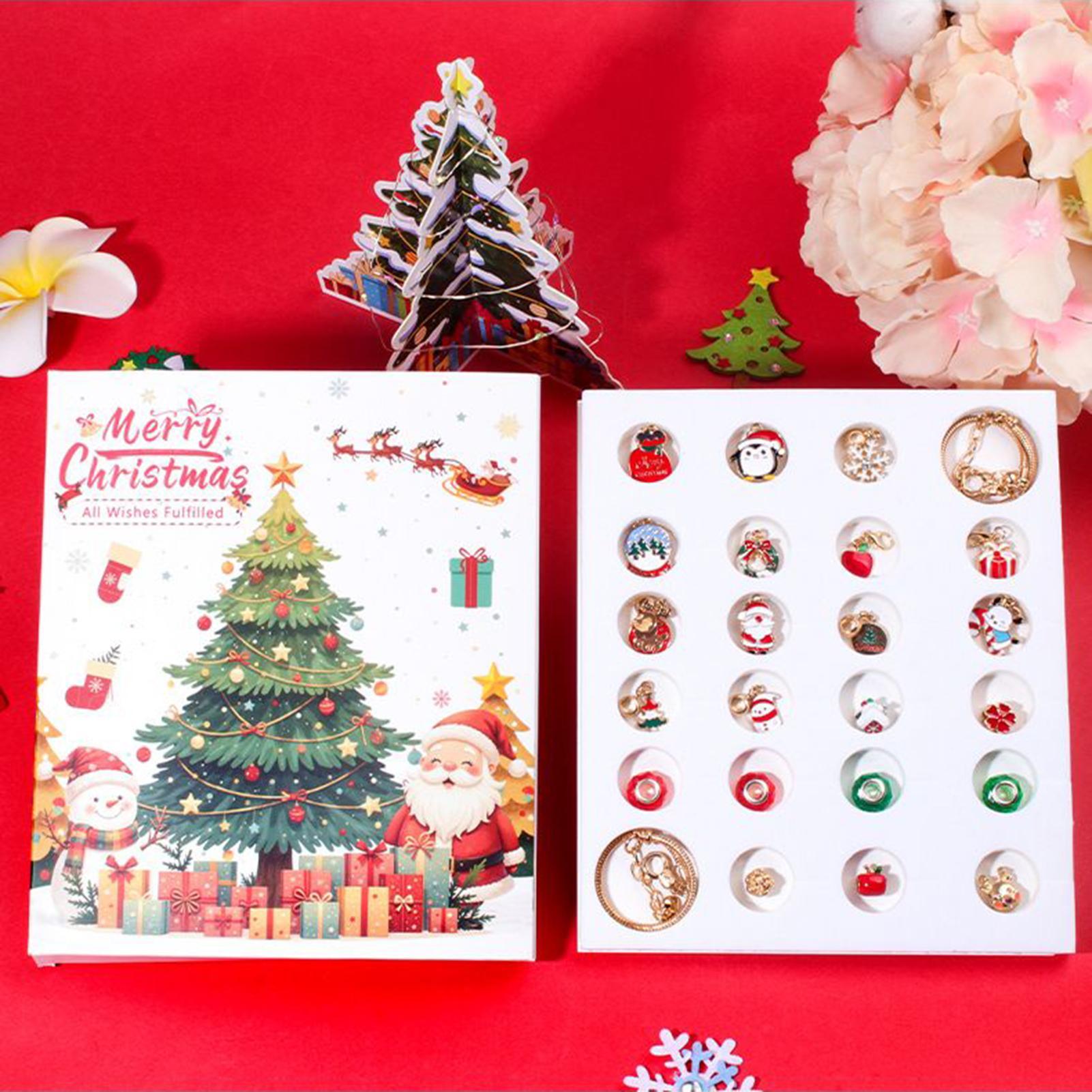 Calendar Advent Charm Christma - Jewelry Making Advent Calendar ulasan dan harga