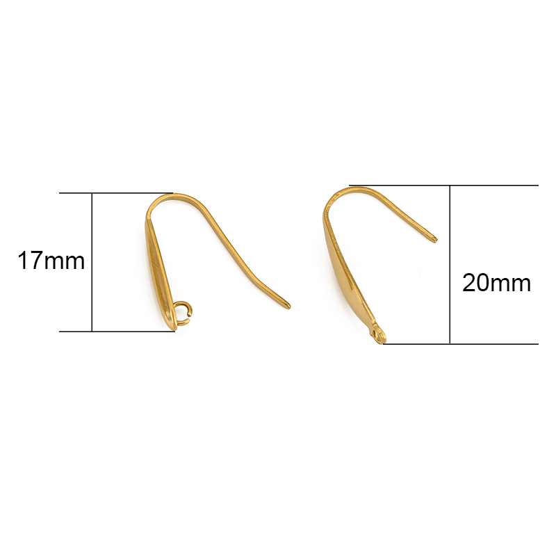 10pcs Never Fade Stainless Ste - Jewelry Making Articles ulasan dan harga