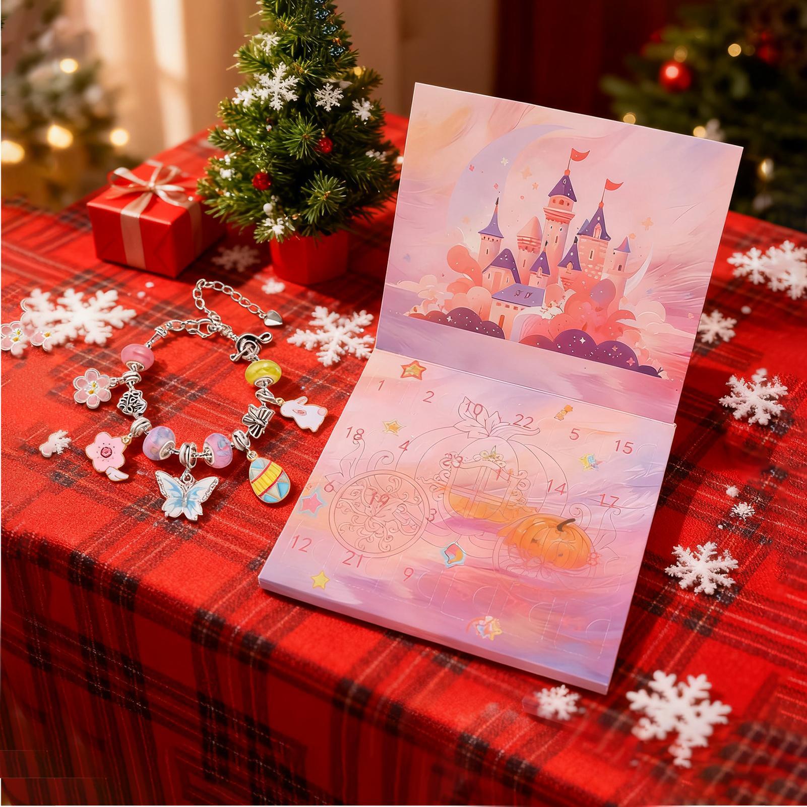 Bracelet Christmas Advent Girl - Jewelry Making Advent Calendar ulasan dan harga
