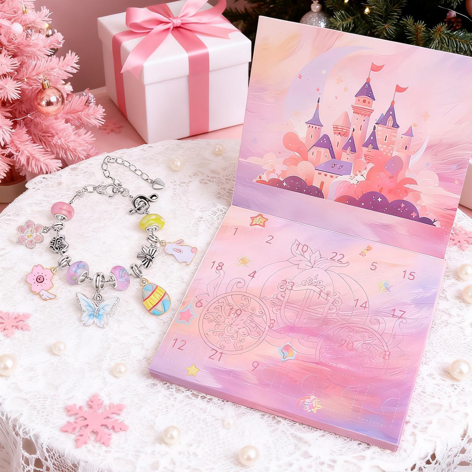 Bracelet Christmas Advent Girl - Jewelry Making Advent Calendar ulasan dan harga
