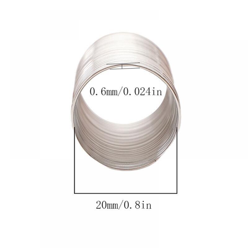Approx 68 Loop 0.6mm Steel Wir - Memory Wire Bracelet ulasan dan harga
