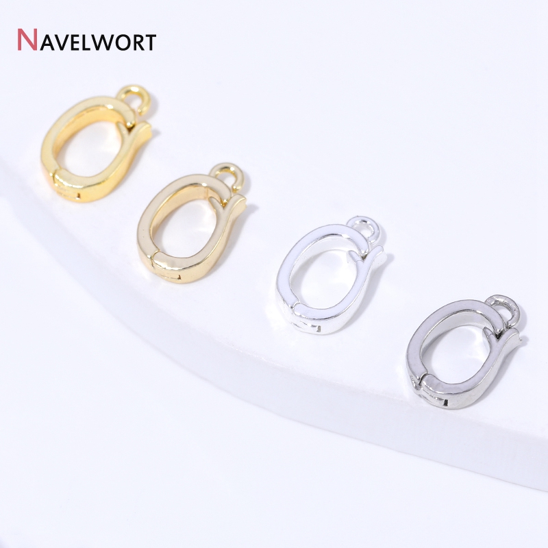 14K/18K Gold Plated Brass Meta - Jewelry Making Metal Supplies ulasan dan harga