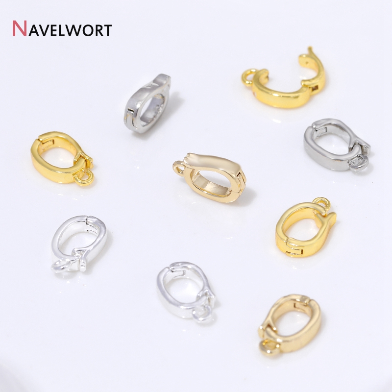 14K/18K Gold Plated Brass Meta - Jewelry Making Metal Supplies ulasan dan harga