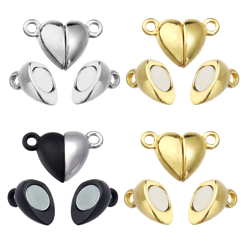 5pcs/Lot Alloy Love Heart Shap - Jewelry Making Articles ulasan dan harga