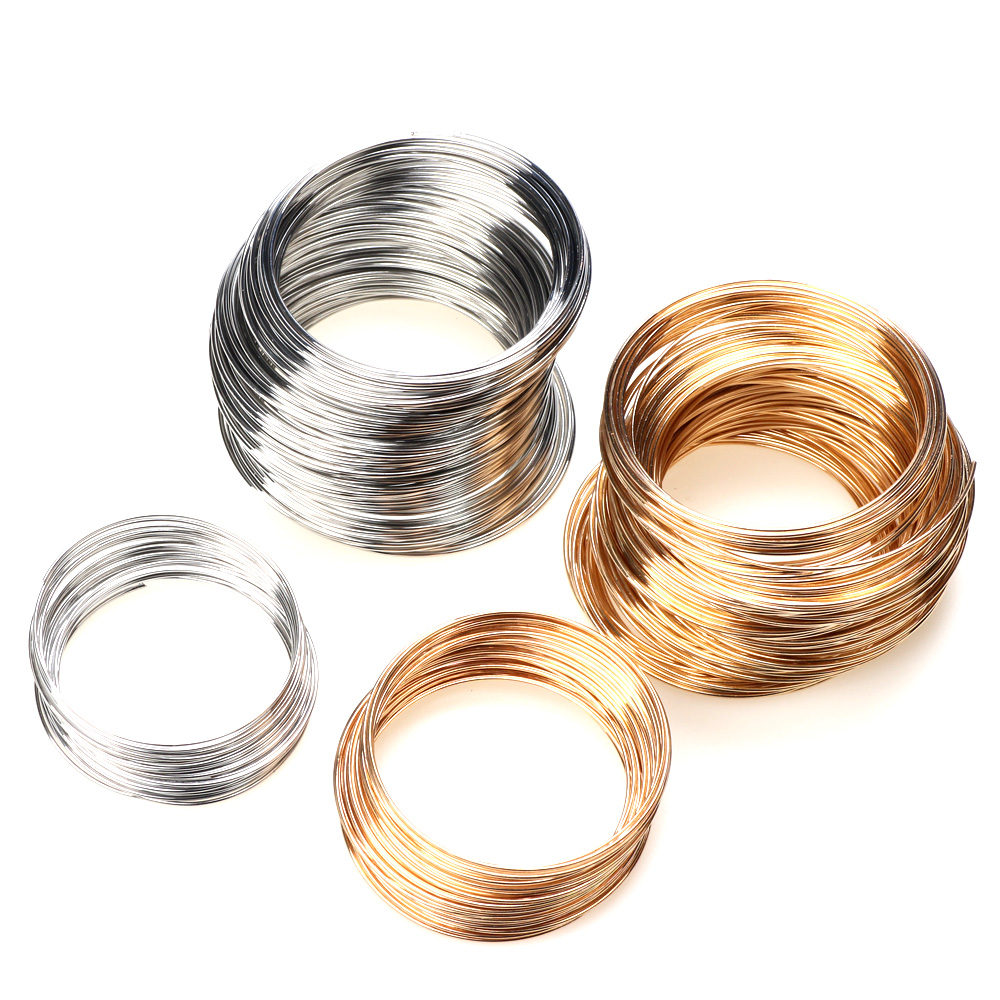0.8MM 55/60MM Rhodium/KC Gold  - Memory Wire Bracelet ulasan dan harga