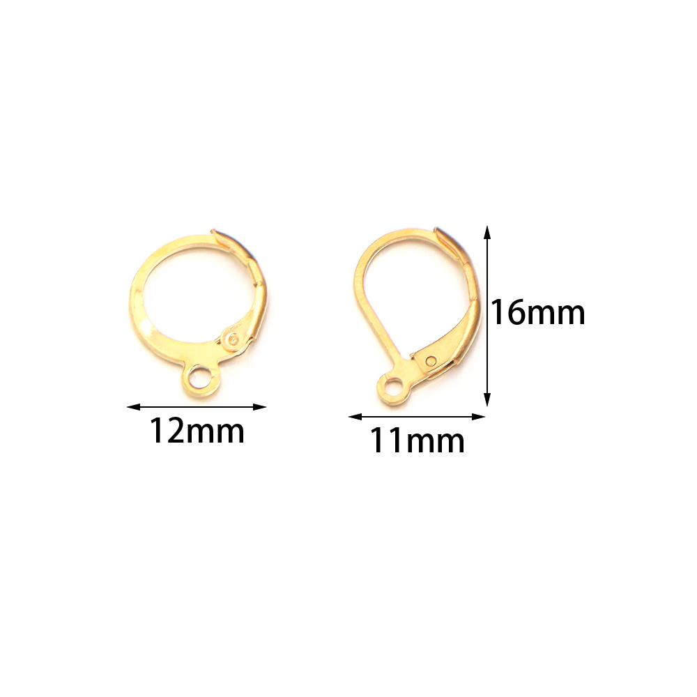 20pcs/lot Stainless Steel Ear  - Jewelry Making Articles ulasan dan harga