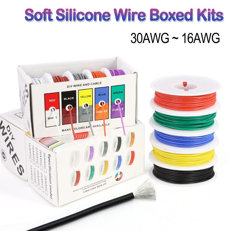 Boxed Kit Heat Resistant Flexi - Wire 22 Gauge Copper ulasan dan harga