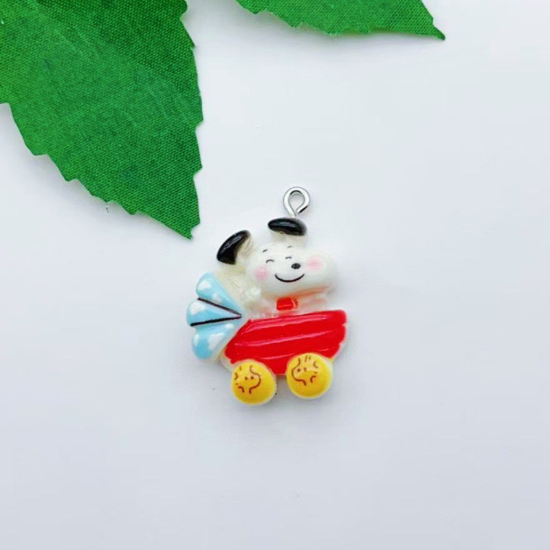 12pcs resin cartoon dog pendan - Jewelry Making With Resin ulasan dan harga