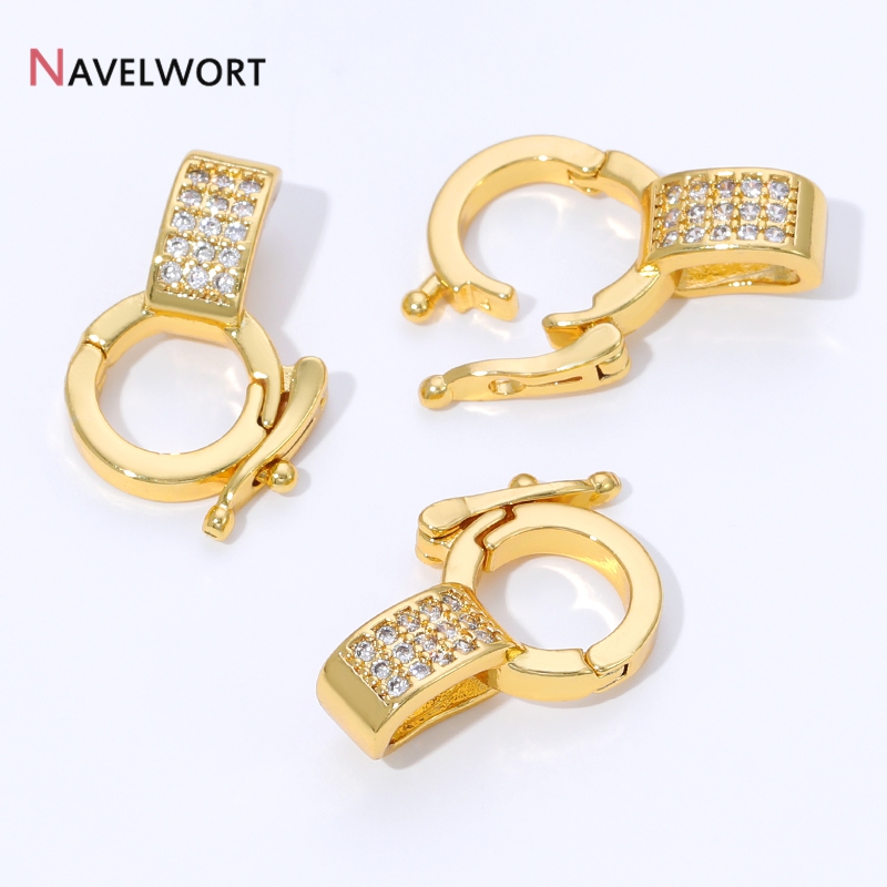 18K Gold Plated Brass Inlaid Z - Jewelry Making Metal Supplies ulasan dan harga