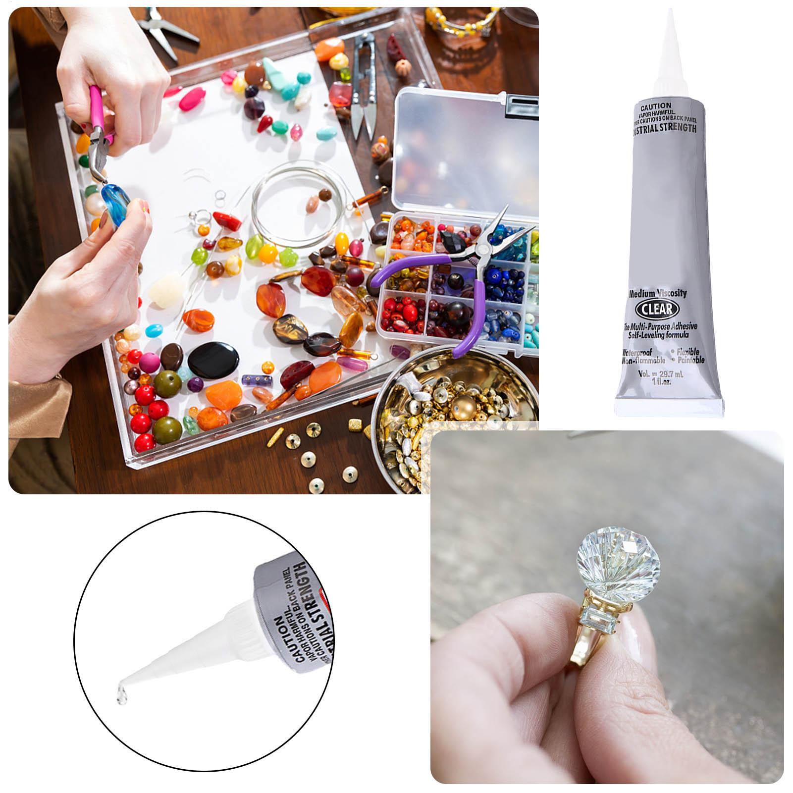 Liquid E6000 Clear Glue DIY Cr - Jewelry Making Glue ulasan dan harga