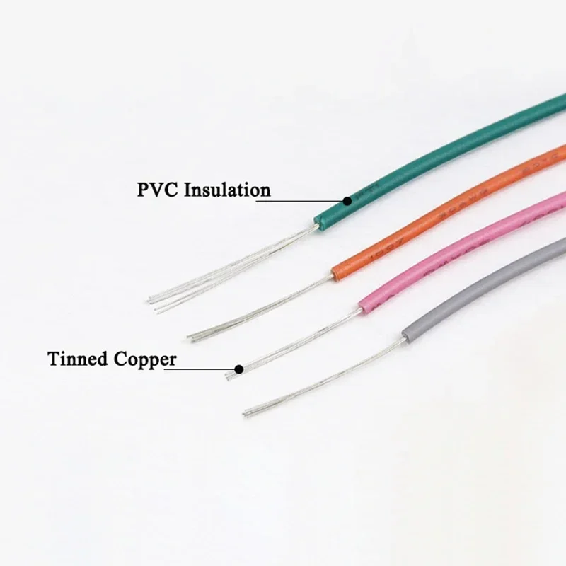 （5 Colors Mix Kit）UL1007 Wire  - Wire 22 Gauge Copper ulasan dan harga