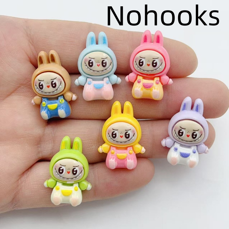 10Pcs Kawaii Rabbit Strawberry - Jewelry Making With Resin ulasan dan harga