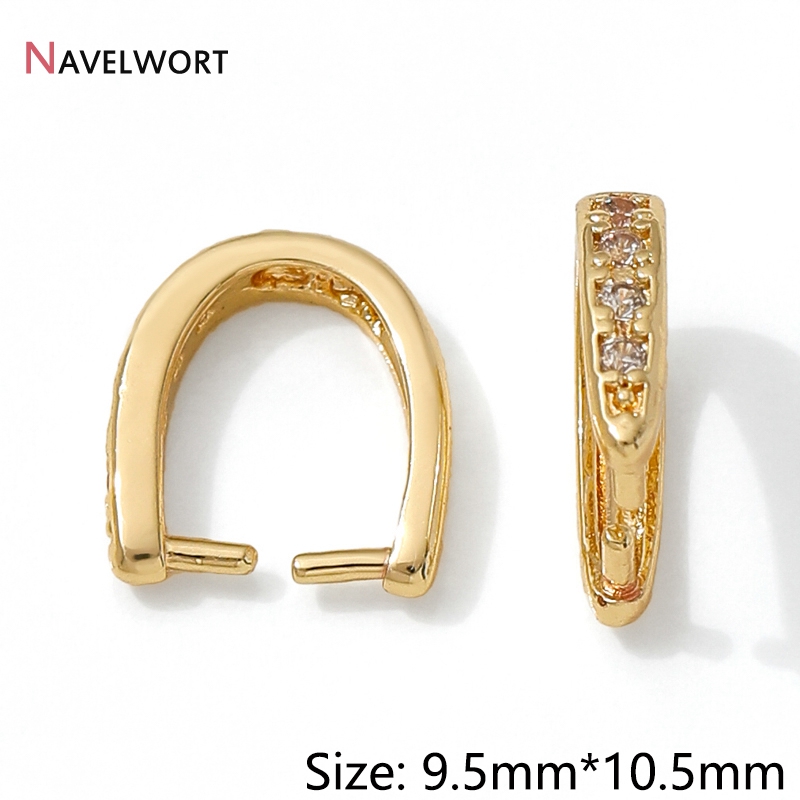 14K Gold Plated Brass Metal In - Jewelry Making Metal Supplies ulasan dan harga