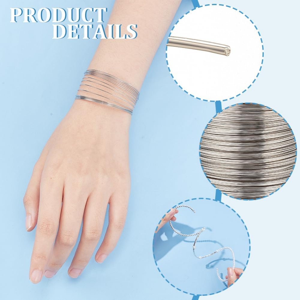 300 Loop Jewelry Wire Memory B - Memory Wire Bracelet ulasan dan harga