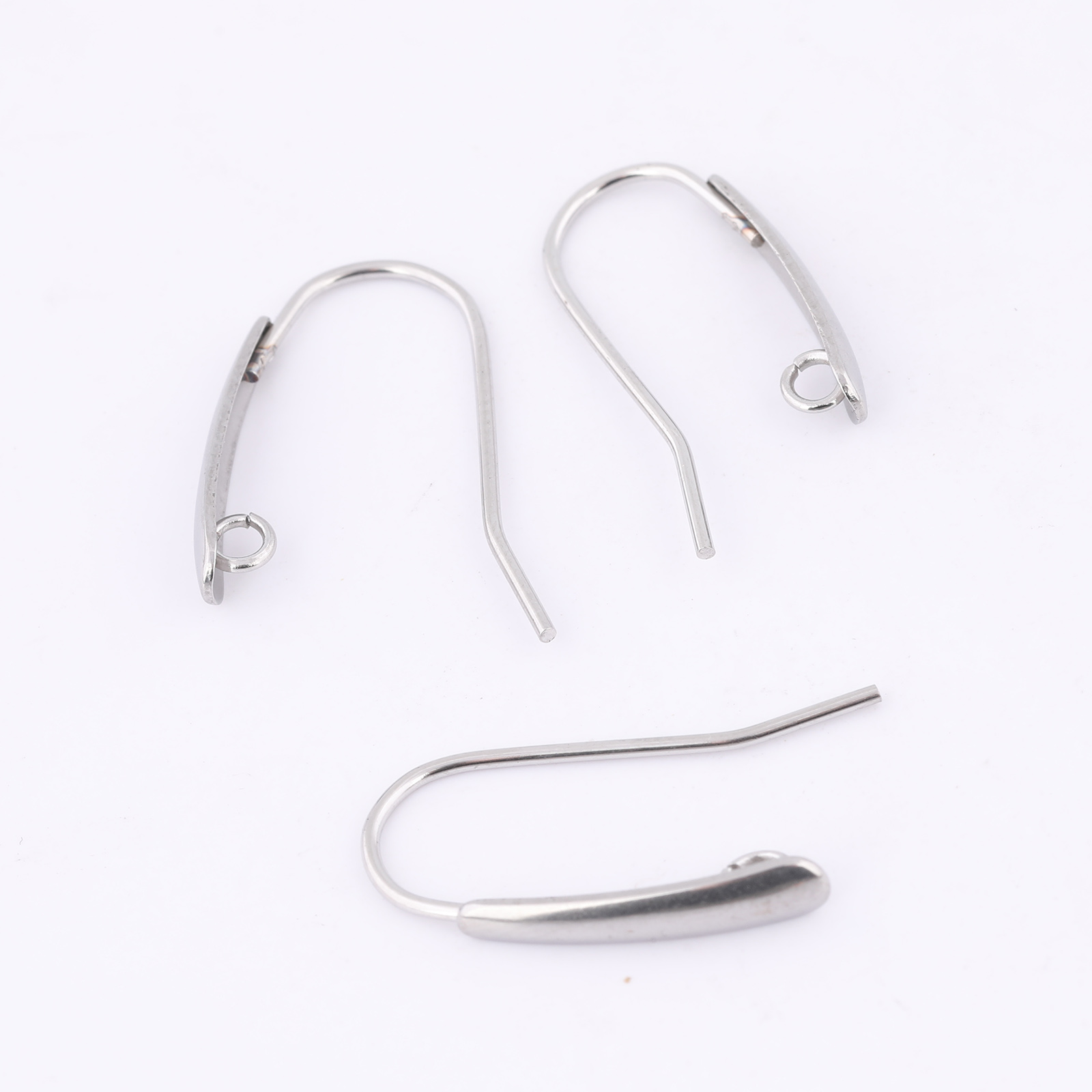 40pcs Stainless Steel Earring  - Jewelry Making Metal Supplies ulasan dan harga