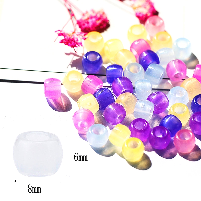 6*8mm UV Changing Reactive Acr - Jewelry Making 4 Year Old ulasan dan harga