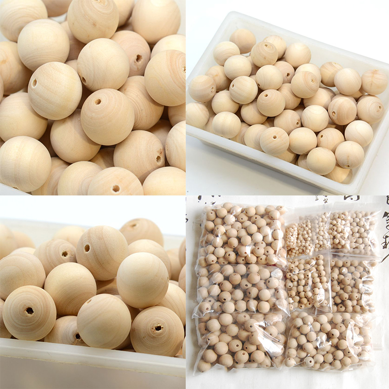 Pick Size 4-40mm Natural Woode - Jewelry Making 4 Year Old ulasan dan harga